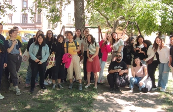 Intercultural project at the Elementary School for Blind Children in Budapest