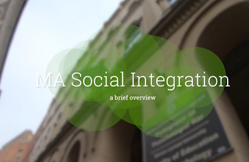 Our Program: MA Social Integration